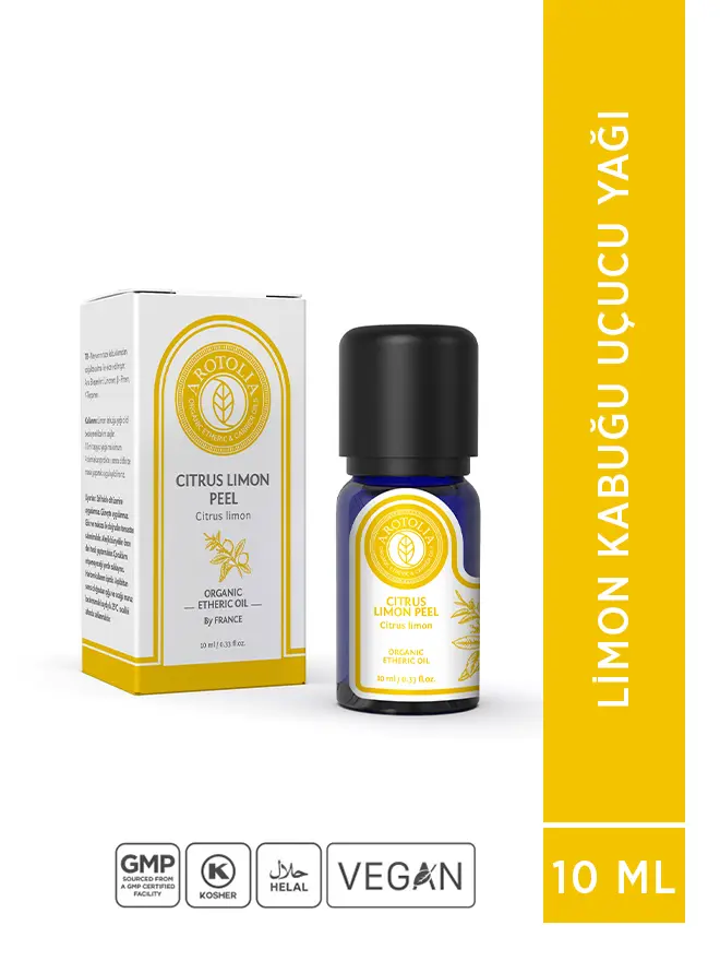 Limon Kabuğu Uçucu Yağı 10 ml — CITRUS LIMON PEEL