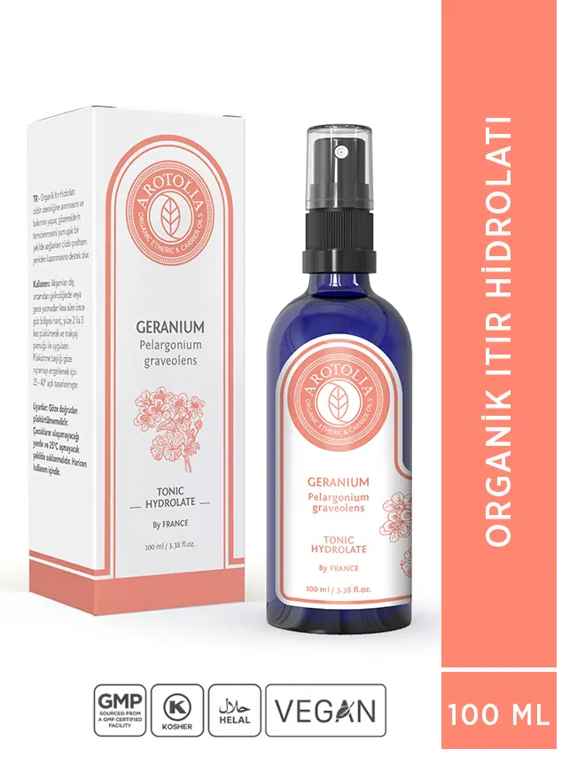 Organik Itır Hidrolatı 100 ml — GERANIUM