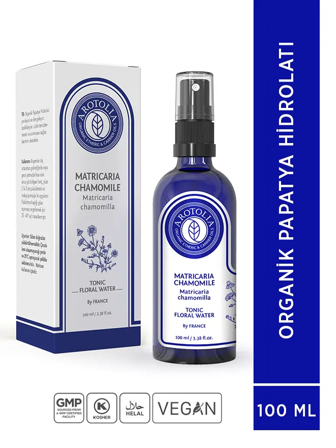 Arotolia Organik Papatya Hidrolatı 100 ml —MATRİCARİA CHAMOMİLE