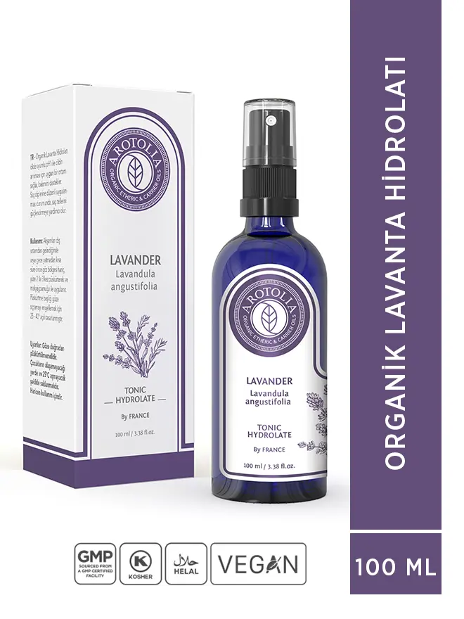 Organik Lavanta Hidrolatı 100 ml — LAVANDER